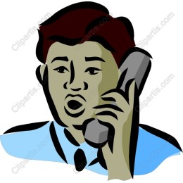 Man Talking on the Phone