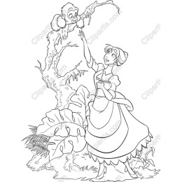 Whimsical Monkey and Character
