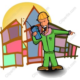 Vibrant Construction Worker