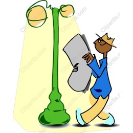 Charming Urban Life Lamppost