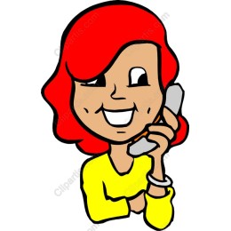 Cheerful Phone Conversation