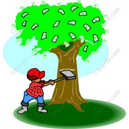 Money Tree Delight - Whimsical