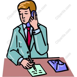 Professional Businessman Phone Call