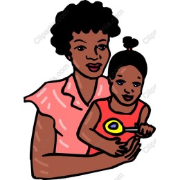 Mother and Child Loving Bond