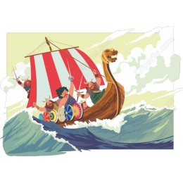 Epic Viking Longship