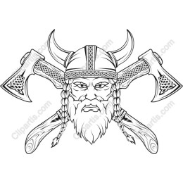 Fierce Viking Warrior