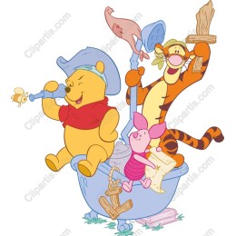Whimsical Adventure with Winnie the Pooh