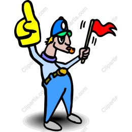 Cheering Referee