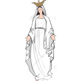 Serene Religious Figure