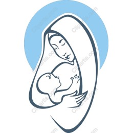 Mother and Child in Embrace