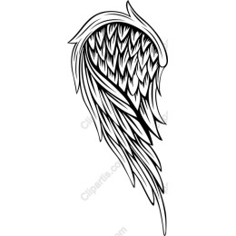 Elegant Angel Wing