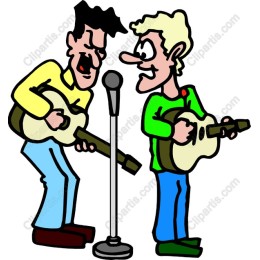 Lively Cartoon Musicians