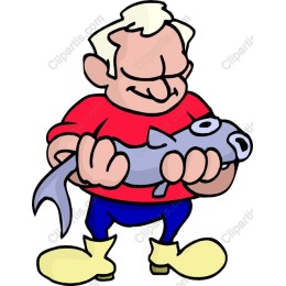 Joyful Fisherman