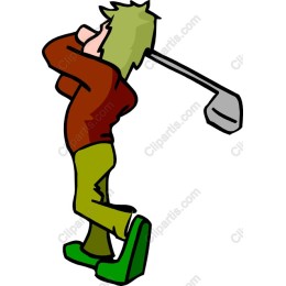 Playful Golfer