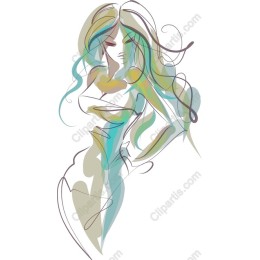 Vibrant Female Figure