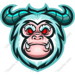 Fierce Mythical Creature Head