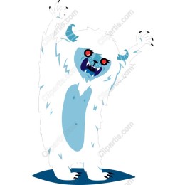 Playful Yet Fierce Yeti