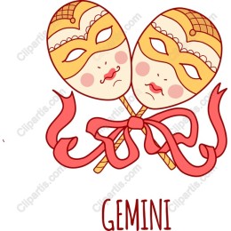 Gemini Masquerade Mask