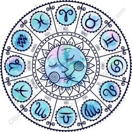 Zodiac Circle Astrological Signs