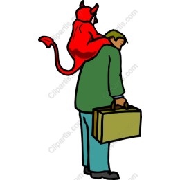 The Devil on Your Shoulder - Whimsical