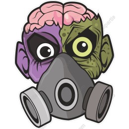 Zombie Brain Mask