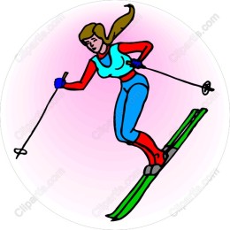 Winter Sport Woman Skier
