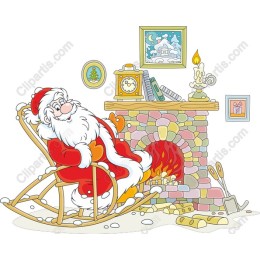 Cozy Santa Claus