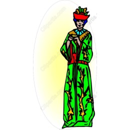 Vibrant Traditional Figure