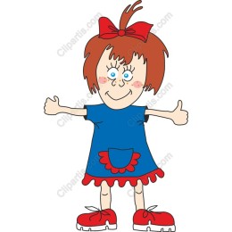 Cheerful Little Girl