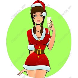 Santa Girl Holiday