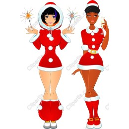 Festive Holiday Beauties - Christmas