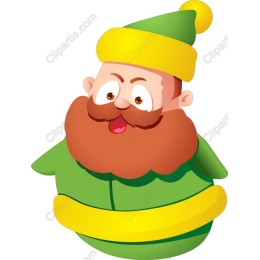 Cheerful Jolly Elf