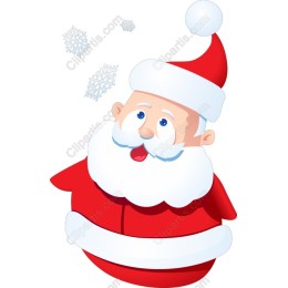 Cheerful Santa Claus