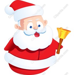 Cheerful Santa Claus