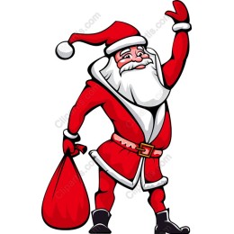 Joyful Santa Claus