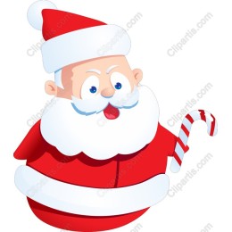 Cheerful Santa Claus