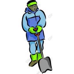 Vibrant Winter Worker