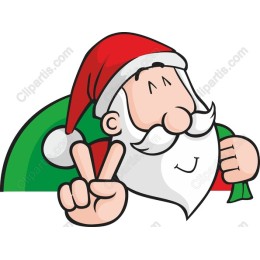 Joyful Santa Claus