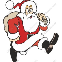 Cheerful Santa Claus