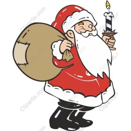 Cheerful Santa Claus