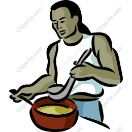Chef Stirring Soup