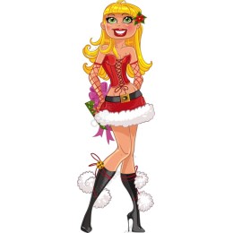 Cheerful Christmas Character