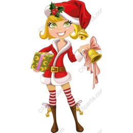 Cheerful Christmas Elf