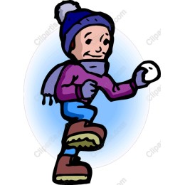 Winter Boy Snowball