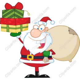 Santa Claus with Presents
