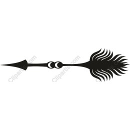 Artistic Feathered Arrow