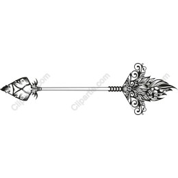 Elegant Ornate Arrow