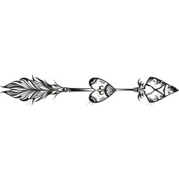 Heart & Feather Arrow