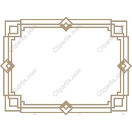 Art Deco Elegance Frame