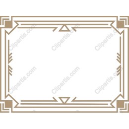 Art Deco Elegance Frame